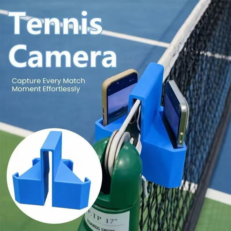 Badminton Rules - 2 stuks Tennisnet Camera Mount Telefoonhouder
