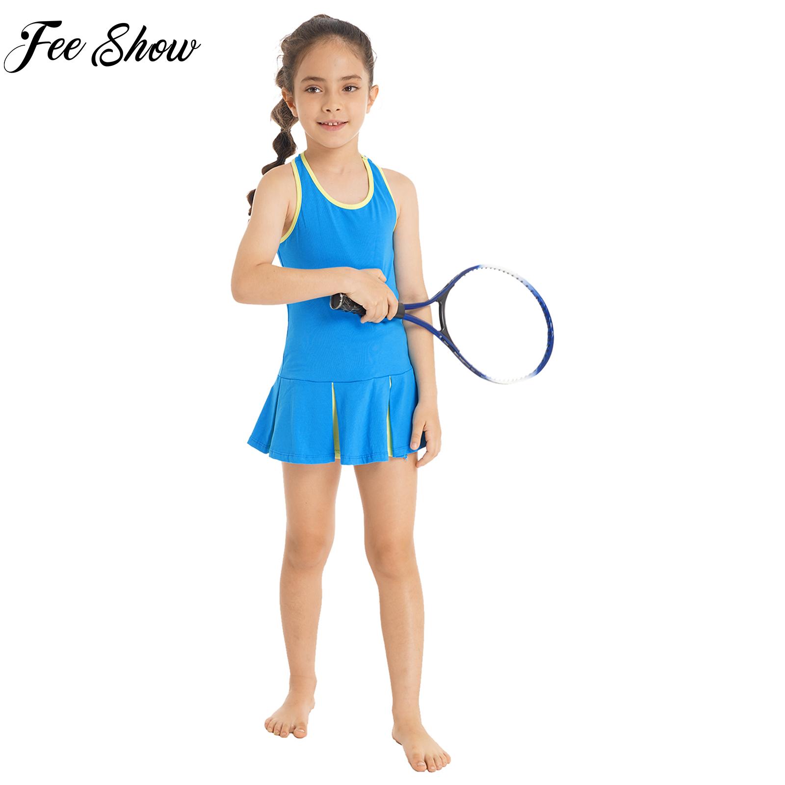 Badminton Rules - 2-delige tennisbadminton sportset sportkleding kinderen meisjes