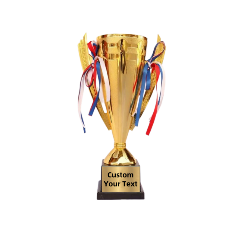 Badminton Victory - 11/15 inch hoge gouden beker trofee