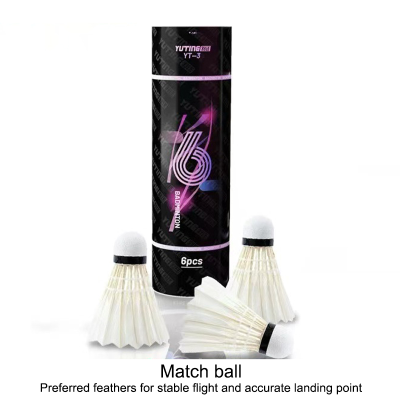 3/6 stuks witte ganzenveren ba - Badminton Bwf recensie en prijs