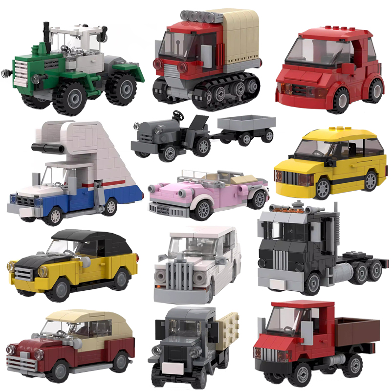 MOC City Mini Auto Tractor Sne - Victor Racket Jetspeed recensie en prijs
