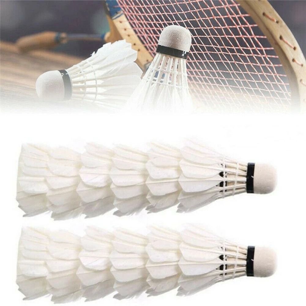3/6/12 Stuks Nieuwe Witte Badm - Badminton Bwf recensie en prijs