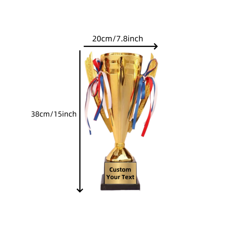 11/15 inch hoge gouden beker t - Badminton Victory recensie en prijs