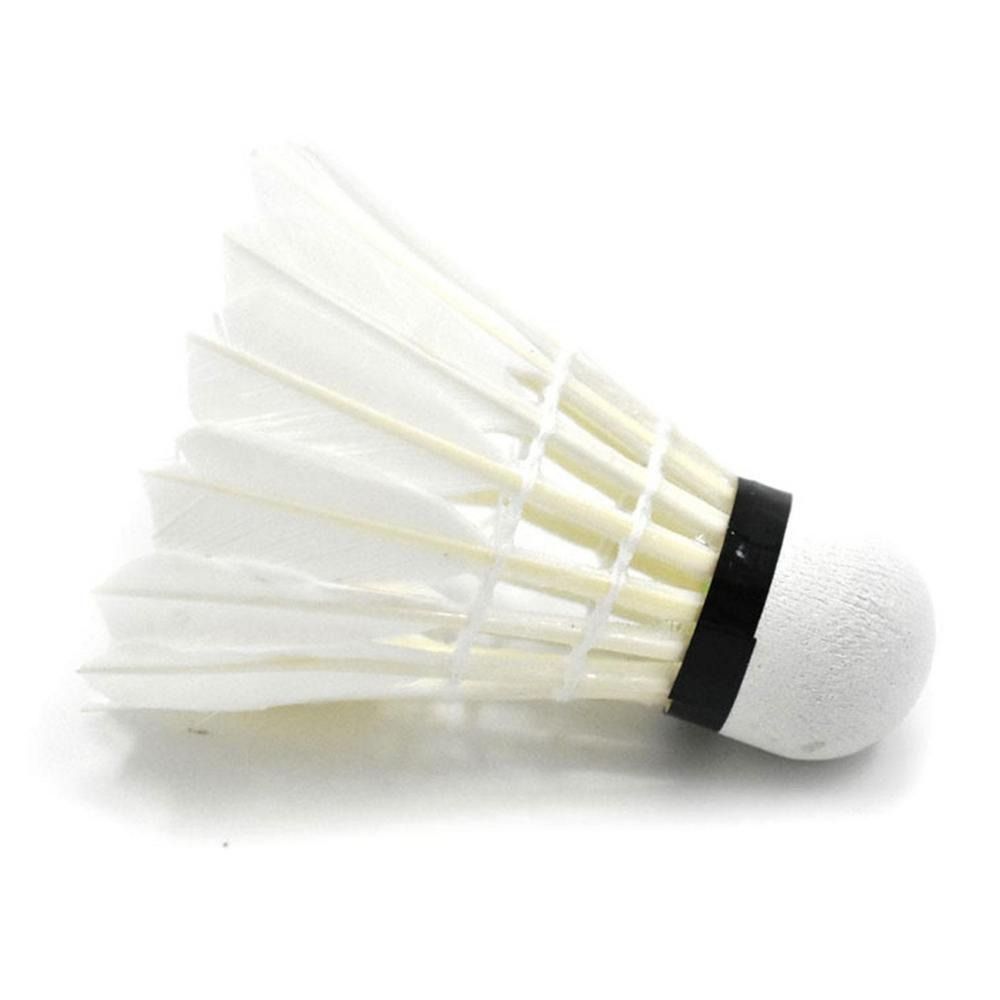 Nieuwe witte ganzenveren badmi - Badminton Bwf recensie en prijs
