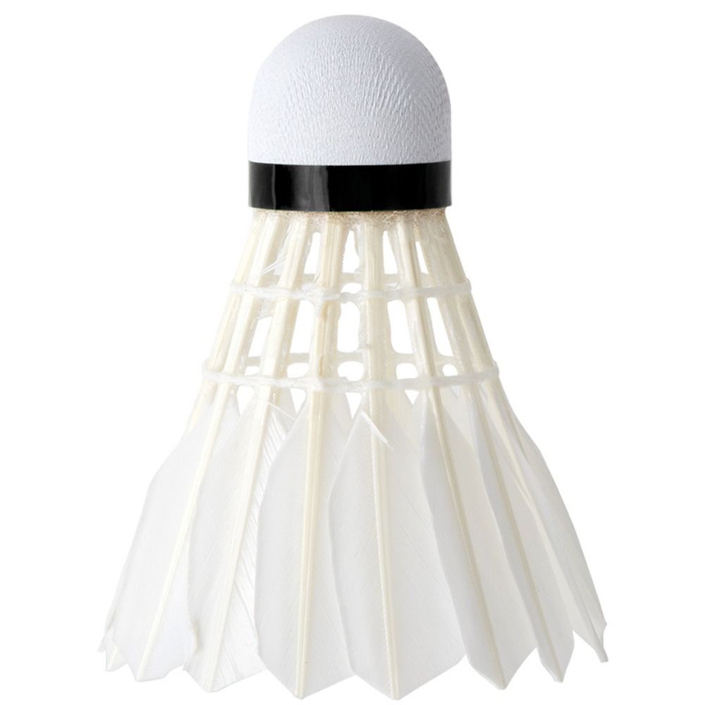 Nieuwe witte ganzenveren badmi - Badminton Bwf recensie en prijs